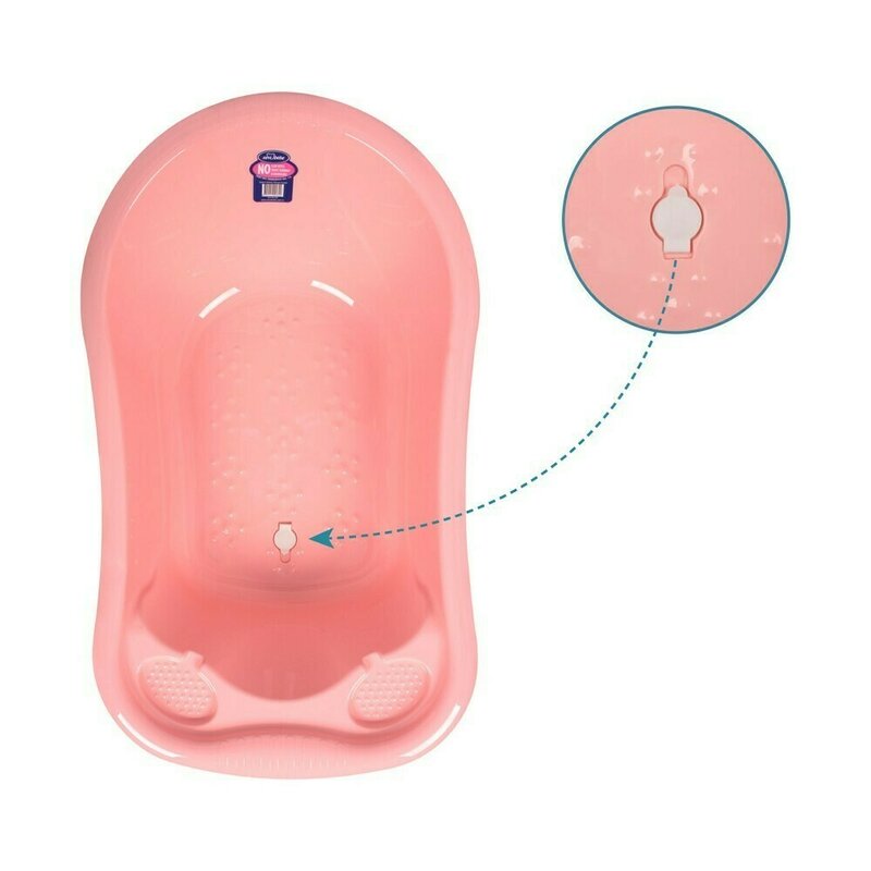 Sevibebe - cadita standard cu dop, 90x53 cm, roz