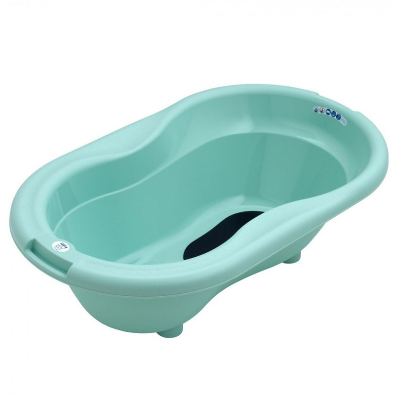 Cadita top cu suport antiderapant, swedish green, +0 luni, rotho babydesign