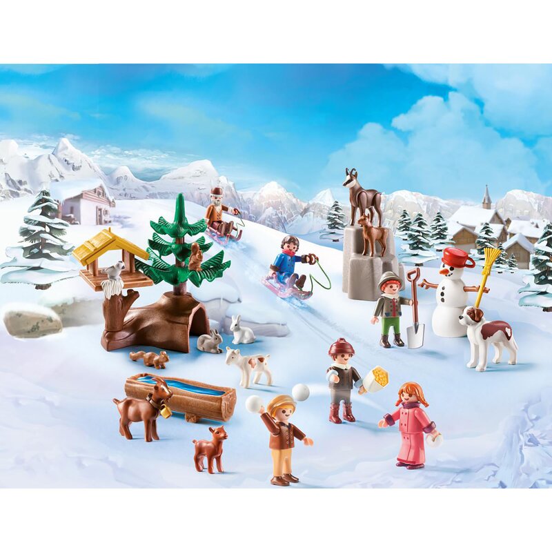 Playmobil - set de constructie calendar craciun heidi