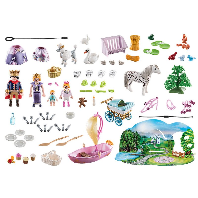 Playmobil - set de constructie picnic regal , calendar craciun
