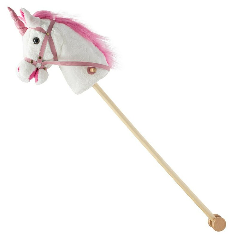 Calut de joaca, Cu sunete reale, Baby Mix, Cu roti, Nia, Unicorn