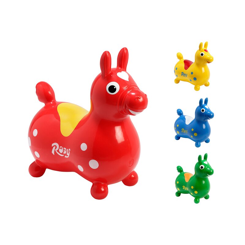 Gymnic - jumper gonflabil calutul saltaret rody, rosu