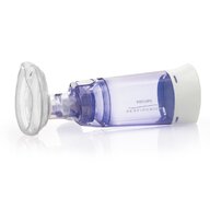 Philips - Camera de inhalare Optichamber Diamond,  Respironics, cu masca 0-18 luni