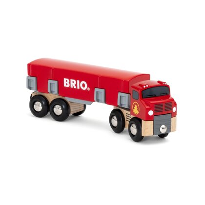 BRIO - Vehicul de lemn Camion , Cu cherestea