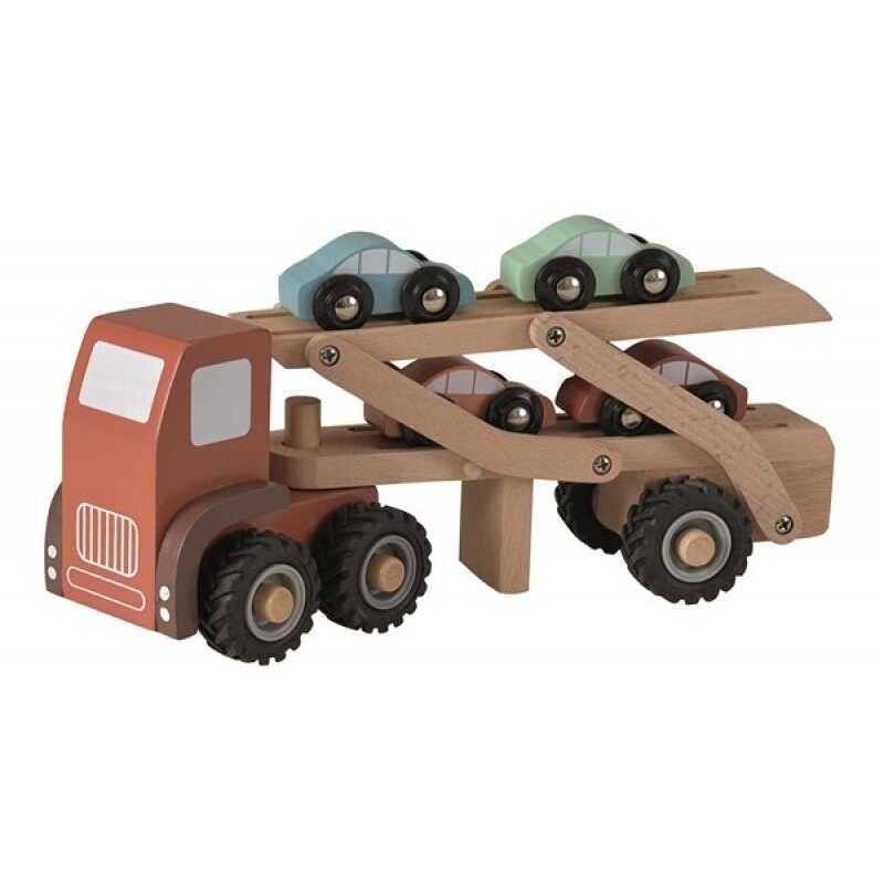 Egmont toys - camion cu masini culori pastel, egmont