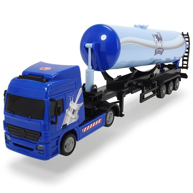 Dickie Toys - Camion Road Truck Fresh Milk