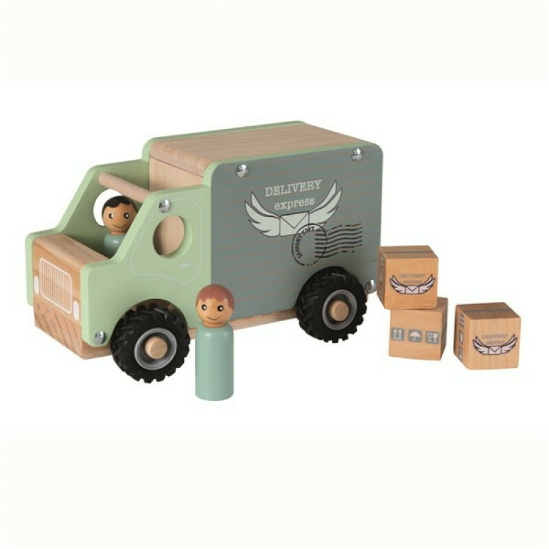 Camion din lemn pentru transport marfa, egmont toys