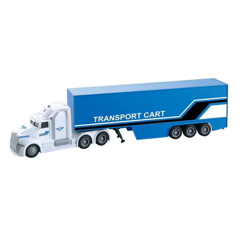 Best of China - Camion Tir transport cart , Cu sunete, Cu lumini, Cu frictiune, Scara 1:50, Multicolor