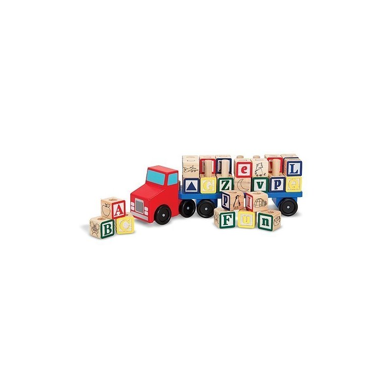 Melissa & doug - camionul alfabet melissa and doug