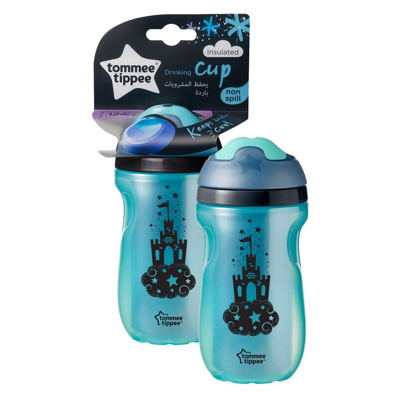 Tommee Tippee - Cana Sipper Izoterma Explora, 260 ml, Castel albastru