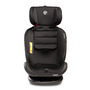 Caretero - Scaun auto cu sistem Isofix, Spatar reglabil, Centura de siguranta in 5 puncte, Rotire 360 grade Mundo, 0-36 kg, 0-7 ani, Conform standardelor europene de securitate ECE R44/04, Negru - 26
