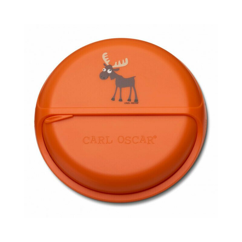 Carl oscar - caserola compartimentata bentodisc, orange