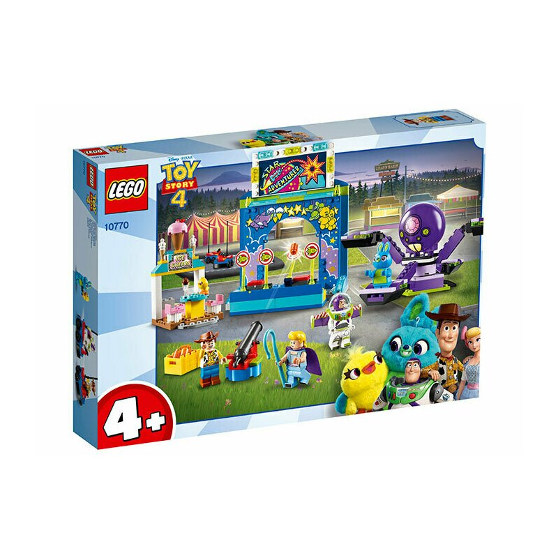 Set de joaca Carnavalul lui Buzz si Woody LEGO® Disney Pixar Toy Story 4, pcs 230