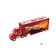 Mattel - Set de joaca Mack mega transportatorul lui Fulger Mcqueen , Disney Cars, Rosu