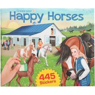 Depesche - Carte cu 445 stickere Create Your Happy Horses  PT11584