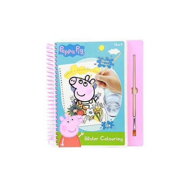 Toi-toys - carte de colorat cu apa peppa pig tt31215a