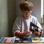 BIGJIGS Toys - Carte educativa Sistemul solar Magnetica - 4