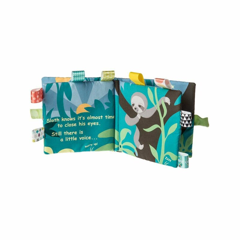 Mary meyer - carte plus cu activitati, lenesul taggies, 15x15cm, +0 luni,