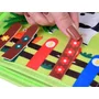 Carticica senzoriala Ferma, Din fetru, Cu stickere reutilizabile - 6