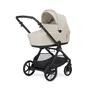 Carucior 2 in 1, Jane, Muum 5, Premium, Cadru din aluminiu, Cu landou, Reversibil, Pana la 22 kg, Conform cu EN 1888-2:2018+A1:2023, Sand II - 9