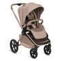 Carucior 2 in 1, Lionelo, Freya, Landou si salteluta ventilate, Pliabil, Reglare spatar-3 pozitii, Suport de picioare-4 pozitii,  Maner reglabil-3 pozitii, Adaptori inclusi compatibili cu Cybex, Maxi-Cosi, Kiddy, Avionaut, Sustine 22 kg, 0luni+, Bej - 6