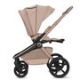 Carucior 2 in 1, Lionelo, Freya, Landou si salteluta ventilate, Pliabil, Reglare spatar-3 pozitii, Suport de picioare-4 pozitii,  Maner reglabil-3 pozitii, Adaptori inclusi compatibili cu Cybex, Maxi-Cosi, Kiddy, Avionaut, Sustine 22 kg, 0luni+, Bej - 11