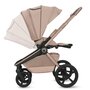 Carucior 2 in 1, Lionelo, Freya, Landou si salteluta ventilate, Pliabil, Reglare spatar-3 pozitii, Suport de picioare-4 pozitii,  Maner reglabil-3 pozitii, Adaptori inclusi compatibili cu Cybex, Maxi-Cosi, Kiddy, Avionaut, Sustine 22 kg, 0luni+, Bej - 13