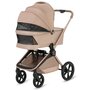 Carucior 2 in 1, Lionelo, Freya, Landou si salteluta ventilate, Pliabil, Reglare spatar-3 pozitii, Suport de picioare-4 pozitii,  Maner reglabil-3 pozitii, Adaptori inclusi compatibili cu Cybex, Maxi-Cosi, Kiddy, Avionaut, Sustine 22 kg, 0luni+, Bej - 20