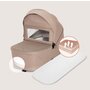 Carucior 2 in 1, Lionelo, Freya, Landou si salteluta ventilate, Pliabil, Reglare spatar-3 pozitii, Suport de picioare-4 pozitii,  Maner reglabil-3 pozitii, Adaptori inclusi compatibili cu Cybex, Maxi-Cosi, Kiddy, Avionaut, Sustine 22 kg, 0luni+, Bej - 35