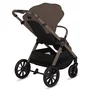 Carucior 2 in 1, Lionelo, Layla, Pana la 22 kg, Cadru aluminiu, Cu landou intarit si salteluta din spuma AirDots, Reversibil, Cu ventilatie 3D, Cu accesorii, EN1888-1-2, EN1466, Maro - 5