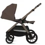 Carucior 2 in 1, Lionelo, Layla, Pana la 22 kg, Cadru aluminiu, Cu landou intarit si salteluta din spuma AirDots, Reversibil, Cu ventilatie 3D, Cu accesorii, EN1888-1-2, EN1466, Maro - 18