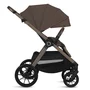 Carucior 2 in 1, Lionelo, Layla, Pana la 22 kg, Cadru aluminiu, Cu landou intarit si salteluta din spuma AirDots, Reversibil, Cu ventilatie 3D, Cu accesorii, EN1888-1-2, EN1466, Maro - 24