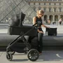 Carucior 2 in 1, Lionelo, Layla, Pana la 22 kg, Cadru aluminiu, Cu landou intarit si salteluta din spuma AirDots, Reversibil, Cu ventilatie 3D, Cu accesorii, EN1888-1-2, EN1466, Maro - 31