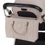 Carucior 2 in 1, Lionelo, Layla, Pana la 22 kg, Cadru aluminiu, Cu landou intarit si salteluta din spuma AirDots, Reversibil, Cu ventilatie 3D, Cu accesorii, EN1888-1, EN1888-2, EN1466, Bej - 21