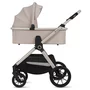 Carucior 2 in 1, Lionelo, Layla, Pana la 22 kg, Cadru aluminiu, Cu landou intarit si salteluta din spuma AirDots, Reversibil, Cu ventilatie 3D, Cu accesorii, EN1888-1, EN1888-2, EN1466, Bej - 7