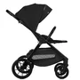 Carucior 2 in 1, Lionelo, Layla, Pana la 22 kg, Cadru aluminiu, Cu landou intarit si salteluta din spuma AirDots, Reversibil, Cu ventilatie 3D, Cu accesorii, EN1888-1, EN1888-2, EN1466, Negru - 11