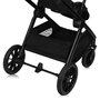 Carucior 2 in 1, Lionelo, Layla, Pana la 22 kg, Cadru aluminiu, Cu landou intarit si salteluta din spuma AirDots, Reversibil, Cu ventilatie 3D, Cu accesorii, EN1888-1, EN1888-2, EN1466, Negru - 24