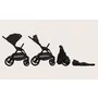 Carucior 2 in 1, Lionelo, Layla, Pana la 22 kg, Cadru aluminiu, Cu landou intarit si salteluta din spuma AirDots, Reversibil, Cu ventilatie 3D, Cu accesorii, EN1888-1, EN1888-2, EN1466, Negru - 37