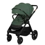 Carucior 2 in 1, Lionelo, Layla, Pana la 22 kg, Cadru aluminiu, Cu landou intarit si salteluta din spuma AirDots, Reversibil, Cu ventilatie 3D, Cu accesorii, EN1888-1, EN1888-2, EN1466, Verde - 5