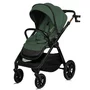 Carucior 2 in 1, Lionelo, Layla, Pana la 22 kg, Cadru aluminiu, Cu landou intarit si salteluta din spuma AirDots, Reversibil, Cu ventilatie 3D, Cu accesorii, EN1888-1, EN1888-2, EN1466, Verde - 6