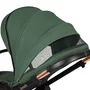 Carucior 2 in 1, Lionelo, Layla, Pana la 22 kg, Cadru aluminiu, Cu landou intarit si salteluta din spuma AirDots, Reversibil, Cu ventilatie 3D, Cu accesorii, EN1888-1, EN1888-2, EN1466, Verde - 17