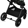 Carucior 2 in 1, Lionelo, Layla, Pana la 22 kg, Cadru aluminiu, Cu landou intarit si salteluta din spuma AirDots, Reversibil, Cu ventilatie 3D, Cu accesorii, EN1888-1, EN1888-2, EN1466, Verde - 22