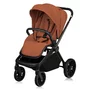 Carucior 2 in 1, Lionelo, Mika Plus, Cadru din aluminiu, Cu landou intarit si salteluta moale, Reversibil, Cu sistem de ventilatie 3D, Cu accesorii, Pana la 22 kg, Conform cu EN1888-1 EN1888-2, EN1466, Maro - 6