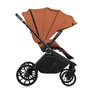 Carucior 2 in 1, Lionelo, Mika Plus, Cadru din aluminiu, Cu landou intarit si salteluta moale, Reversibil, Cu sistem de ventilatie 3D, Cu accesorii, Pana la 22 kg, Conform cu EN1888-1 EN1888-2, EN1466, Maro - 8