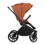 Carucior 2 in 1, Lionelo, Mika Plus, Cadru din aluminiu, Cu landou intarit si salteluta moale, Reversibil, Cu sistem de ventilatie 3D, Cu accesorii, Pana la 22 kg, Conform cu EN1888-1 EN1888-2, EN1466, Maro - 10