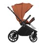 Carucior 2 in 1, Lionelo, Mika Plus, Cadru din aluminiu, Cu landou intarit si salteluta moale, Reversibil, Cu sistem de ventilatie 3D, Cu accesorii, Pana la 22 kg, Conform cu EN1888-1 EN1888-2, EN1466, Maro - 10