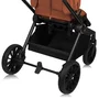 Carucior 2 in 1, Lionelo, Mika Plus, Cadru din aluminiu, Cu landou intarit si salteluta moale, Reversibil, Cu sistem de ventilatie 3D, Cu accesorii, Pana la 22 kg, Conform cu EN1888-1 EN1888-2, EN1466, Maro - 21