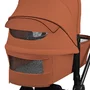 Carucior 2 in 1, Lionelo, Mika Plus, Cadru din aluminiu, Cu landou intarit si salteluta moale, Reversibil, Cu sistem de ventilatie 3D, Cu accesorii, Pana la 22 kg, Conform cu EN1888-1 EN1888-2, EN1466, Maro - 24