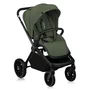 Carucior 2 in 1, Lionelo, Mika Plus, Cadru din aluminiu, Cu landou intarit si salteluta moale, Reversibil, Cu sistem de ventilatie 3D, Cu accesorii, Pana la 22 kg, Conform cu EN1888-1 EN1888-2, EN1466, Verde - 3