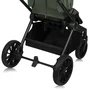 Carucior 2 in 1, Lionelo, Mika Plus, Cadru din aluminiu, Cu landou intarit si salteluta moale, Reversibil, Cu sistem de ventilatie 3D, Cu accesorii, Pana la 22 kg, Conform cu EN1888-1 EN1888-2, EN1466, Verde - 22